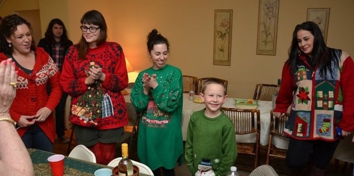 Holidays with the Betsy Robinsons Bridal Salon Family. Desktop Image