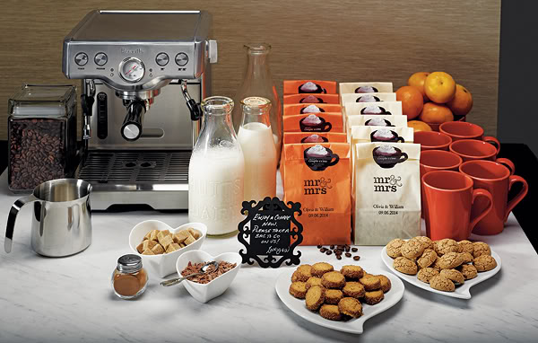 The Case for A Coffee Bar at Your Wedding. Desktop Image