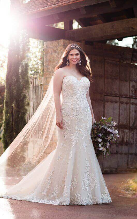 Plus Size Wedding Gowns in Our Sample Sale Image