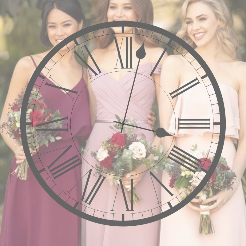 The Time to Order Bridal and Bridesmaids Dresses is Now! Image