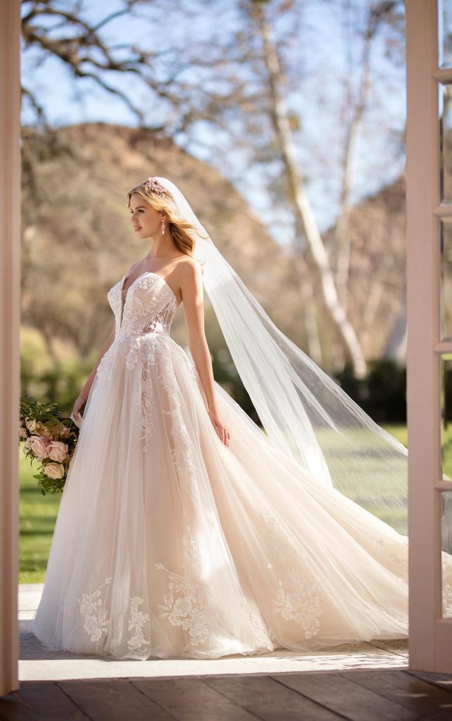 Meet the Newest Martina Liana Gown: Vera. Desktop Image