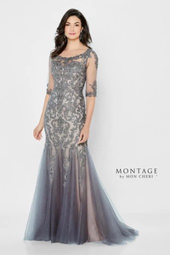 Montage by Mon Cheri Style #122901 #0 Charcoal thumbnail
