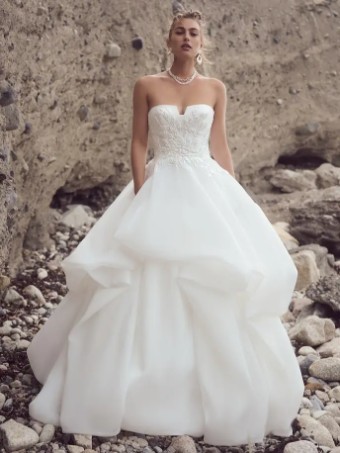 Sottero and Midgley Style #Italiana #0 default Ivory/Silver thumbnail