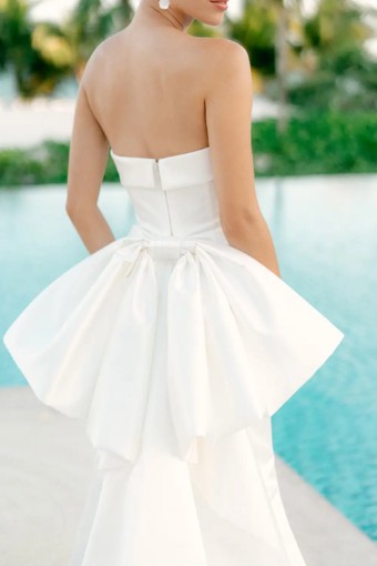 Wtoo by Watters Style #Dee with Bow #2 Ivory thumbnail