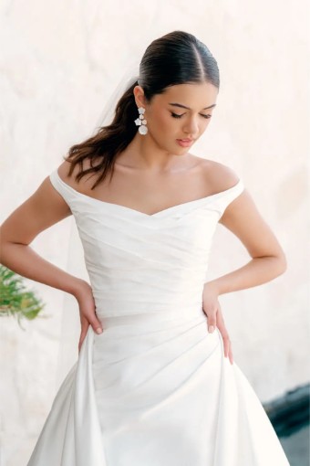 Wtoo by Watters Style #March with Overskirt #2 Ivory thumbnail