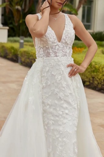 Essense of Australia Style #D3881 #1 Ivory thumbnail