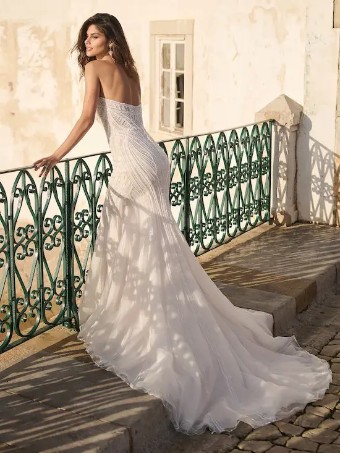 Sottero and Midgley Style #Positano #1 Ivory/Silver thumbnail