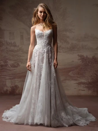 Maggie Sottero Style #Hadley #0 Ivory/Blush thumbnail