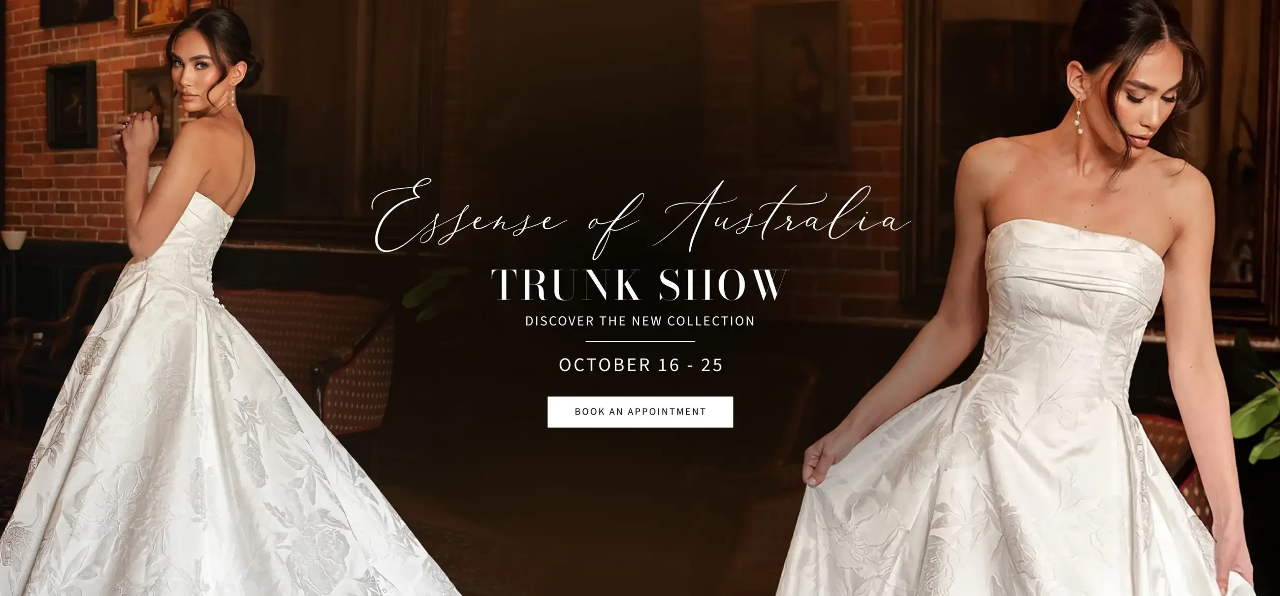 Essense of Australia Trunk Show Desktop Banner