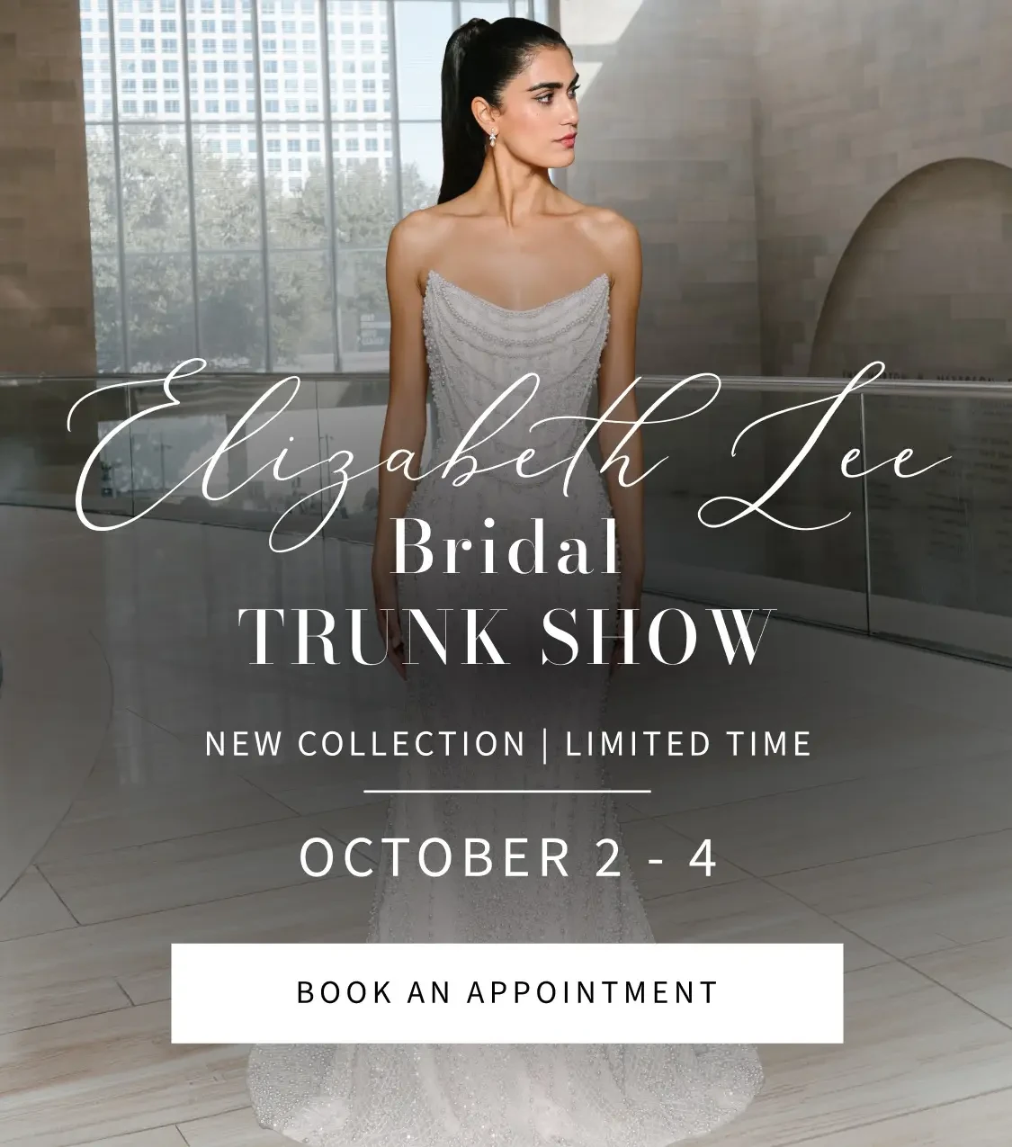 Elizabeth Lee Trunk Show Mobile Banner