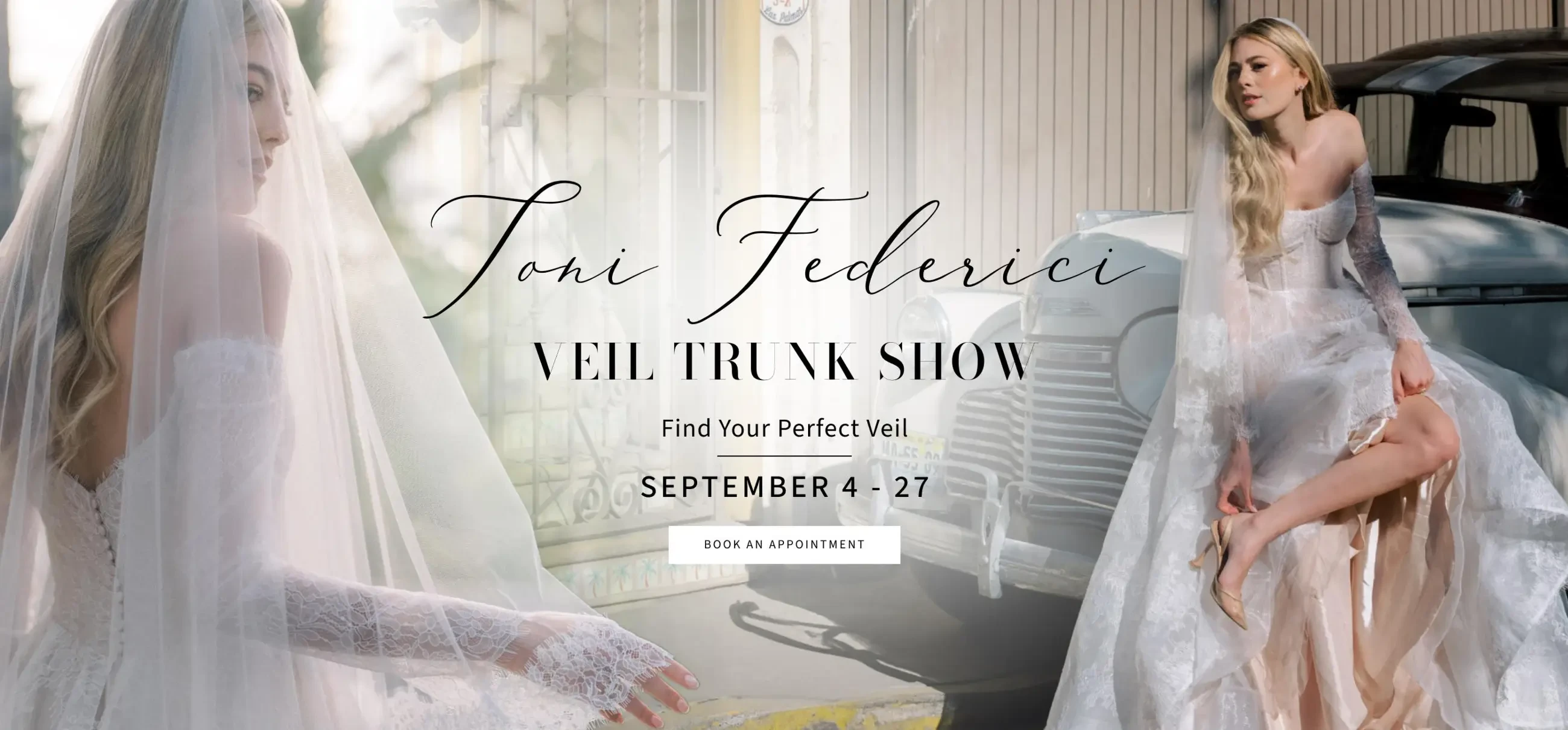 Toni Federici Trunk Show Desktop Banner