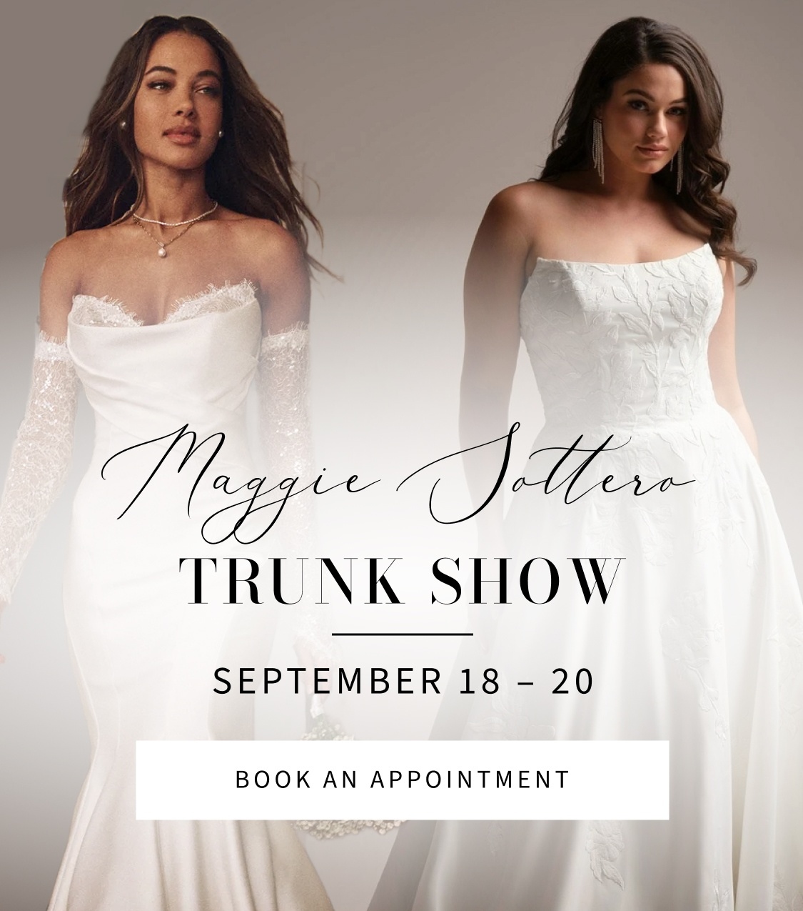 maggie sottero trunk show september 2026